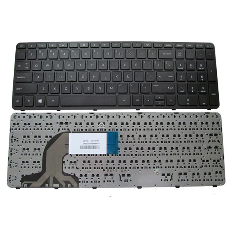 

Free Shipping!!! 1PC Original New Laptop Keyboard With Frame For HP 15-n 15-e 15-r 15-d TPN-Q130 Q132 Q118 Q121 F113