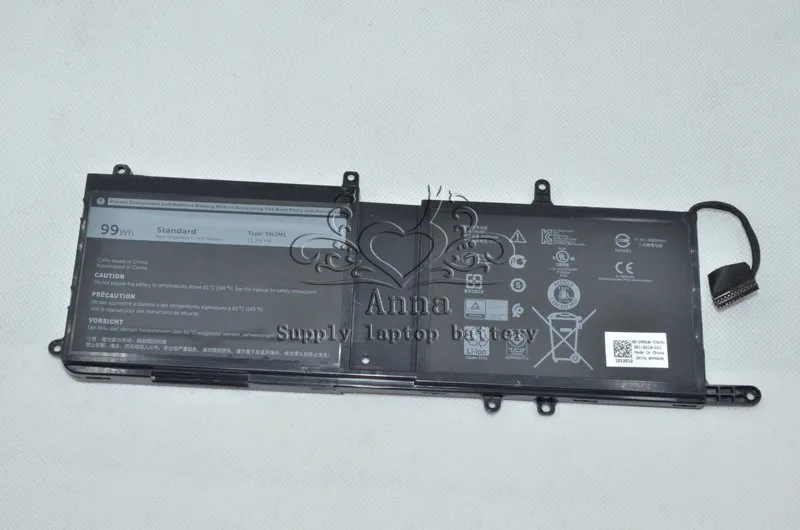 Оригинальный аккумулятор JIGU 11 4 в 99 Втч для ноутбука 01D82 9NJM1 MG2YH Dell Alienware 17 R4 ALW17C D1738