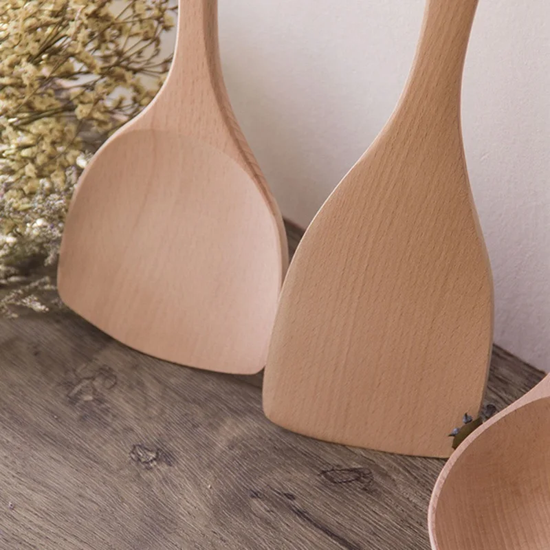 1 шт. лопатка для кухонной утвари из натурального бамбука | Дом и сад