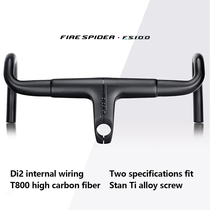 Цена Велосипедный руль TOSEEK FS, 100 дюйма, изогнутый стержень руля из углеродного волокна, 28,6/31,8 мм
