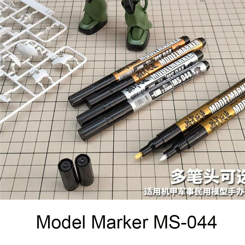 

Marker Pen Electroplated Gold/Silver/Copper for Painting of Round Tip Model and Pointed Tip MS044