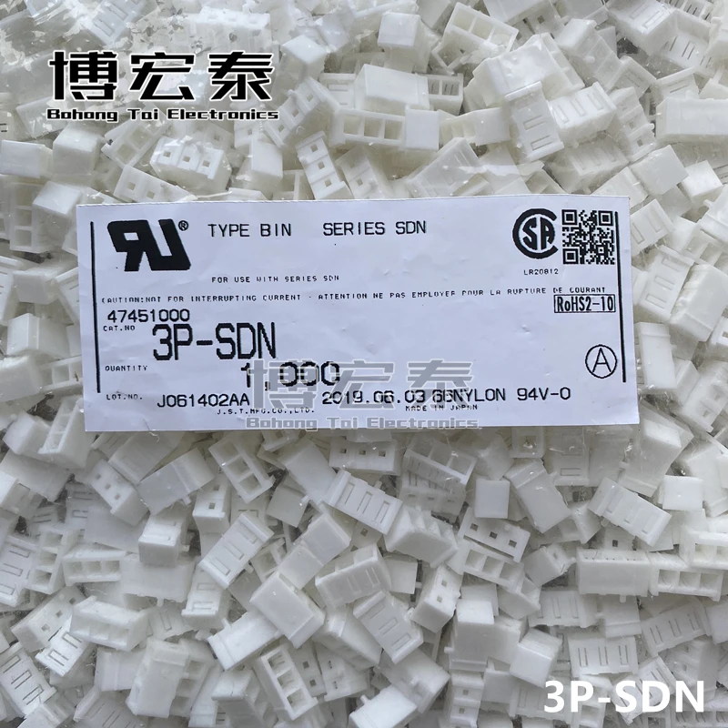 JST CONN-carcasa XA3POS 2,5 MM, piezas nuevas con 3P-SAN,3P-SDN,8P-SAN ACHR-02V-K, ACHR-02V-S, ACHR-03V-S, ADHR-03V-H-1