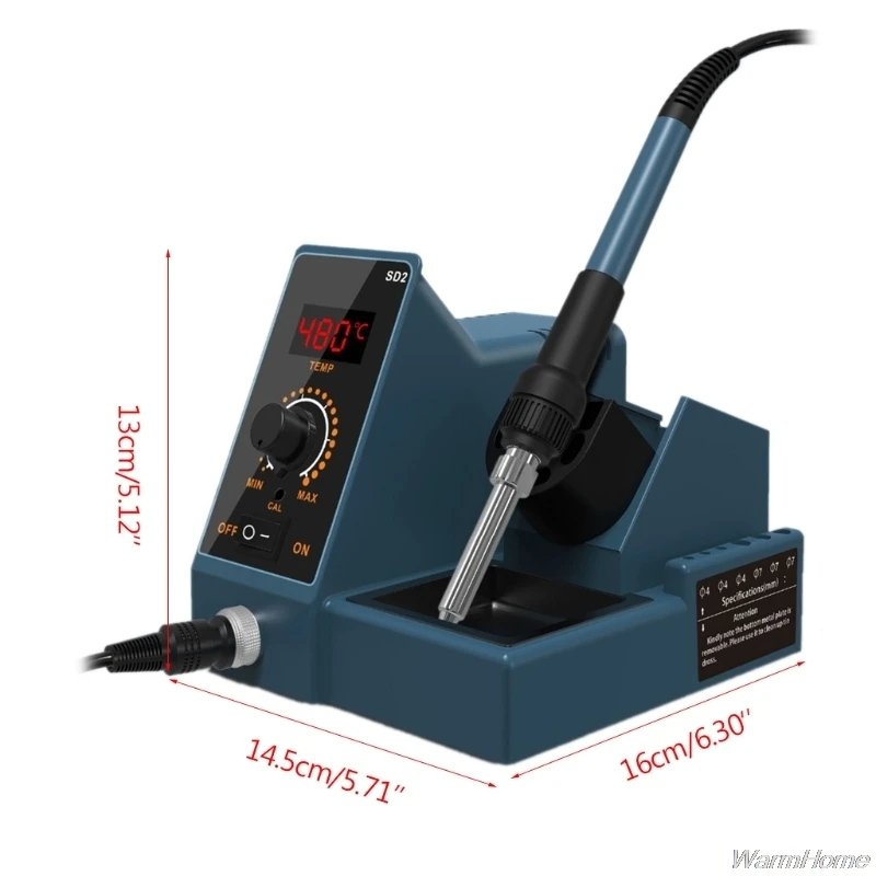 

Soldering Station/rework Station 60W Temperature Control ESD for Phone PCB IC SMD BGA Soldering 200-480/392-896 M09 21