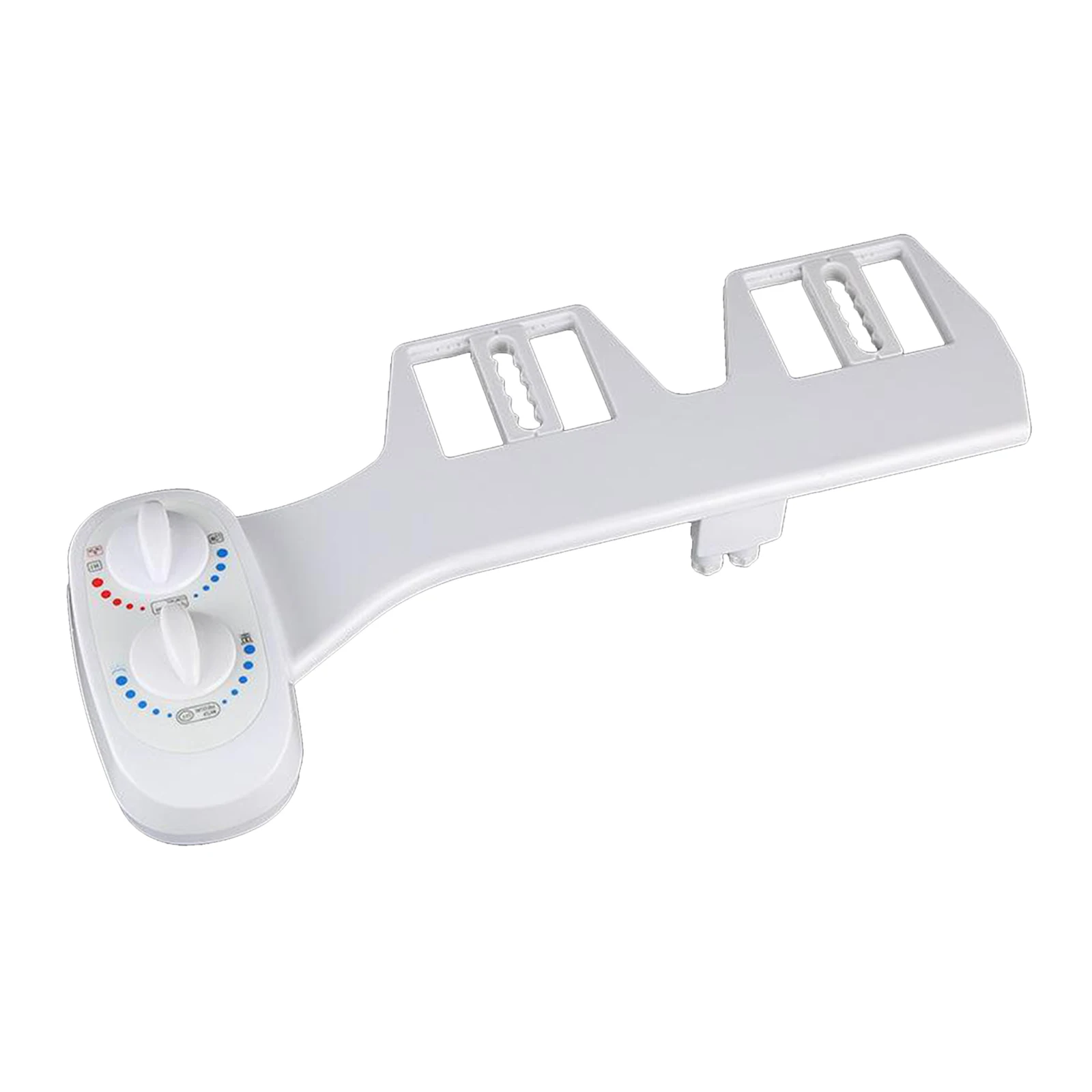 

Adjustable Angle Bidet Toilet Attachment Hot/Cold Dual Nozzle Feminine Care