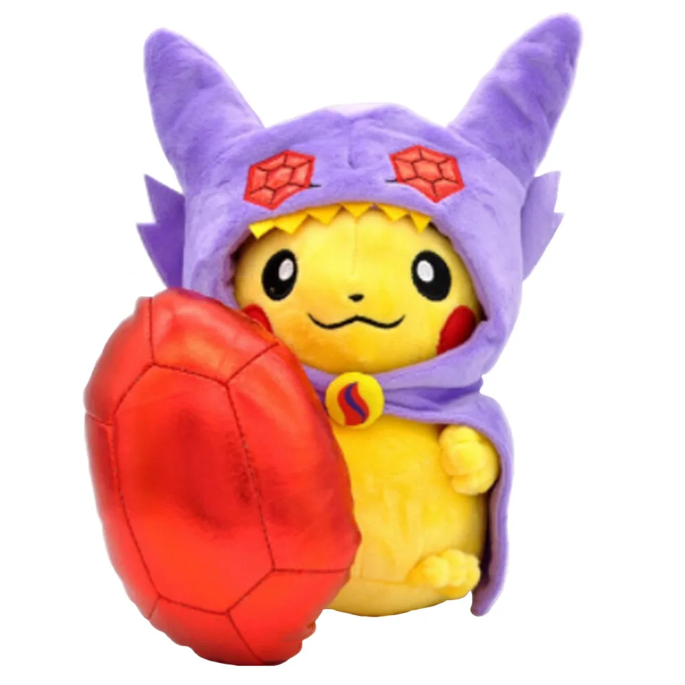20-25 см покемон аниме косплей Mimikyu Snorlax Lucario Gengar слонотыкать плюшевый Чаризард