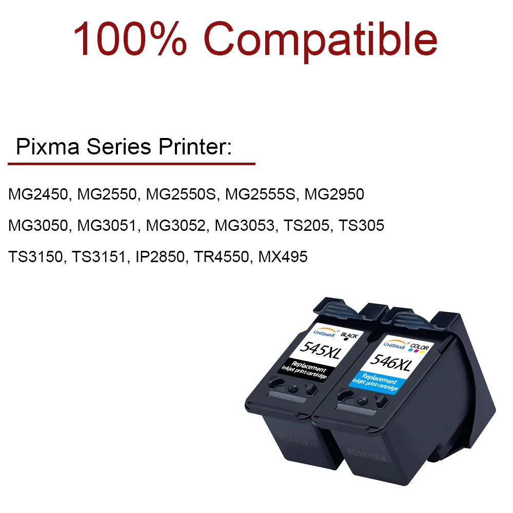 Unismar CL546 Трехцветный чернильный картридж для Canon CL 546 XL Pixma MG2450 MG2550 MG2550S MG2555S MG2950 TS205