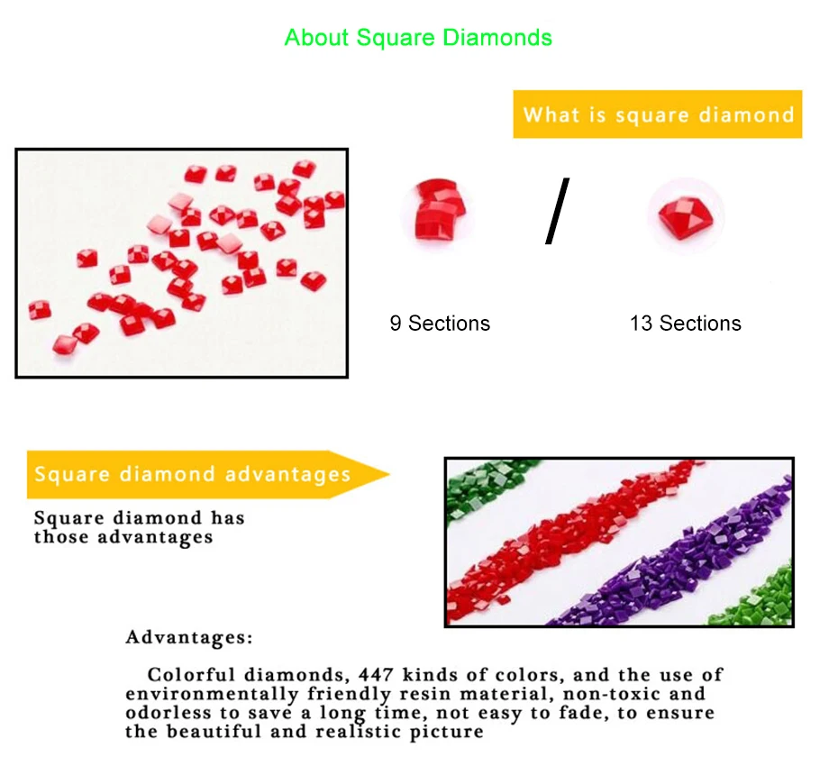 5ddiamond квадратная круглая Роза Ваза для бонсай промоакция дисплей Алмазная