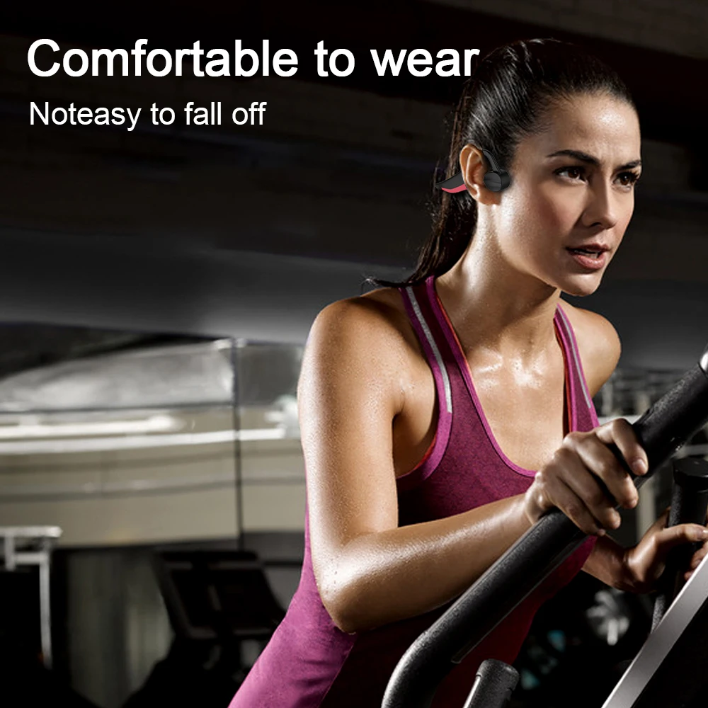 

K7 Bone Conduction Bluetooth 5.0 Headphones Diving Swimming Wireless Headset Sports Waterproof Earphones 16GB MP3 Player