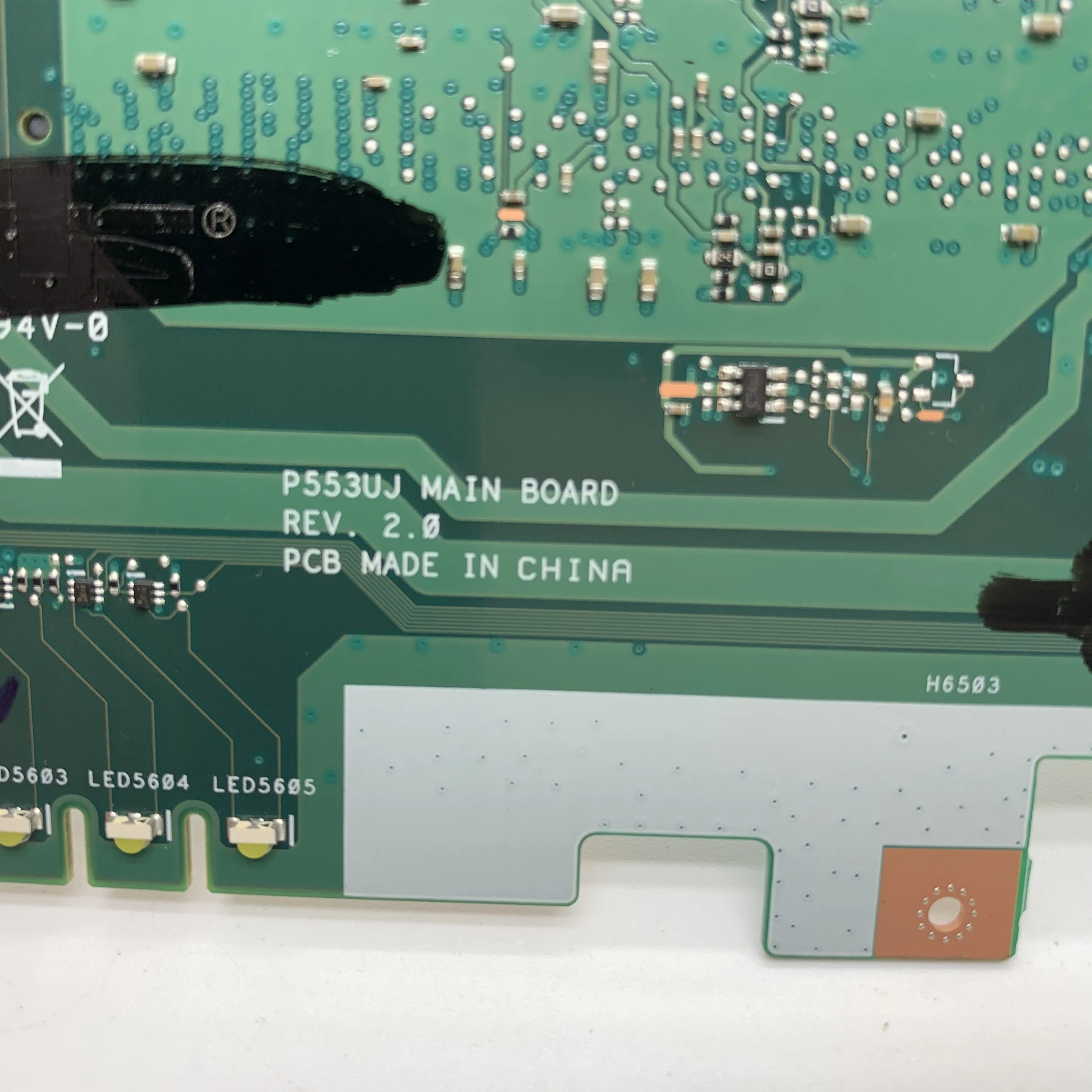 Günstig KEFU P553UA Motherboard Für ASUS P553UJ PRO553U PRO553UJ P553U Laptop Motherboard I5-6200U Test Arbeit 100% Original Motherboard
