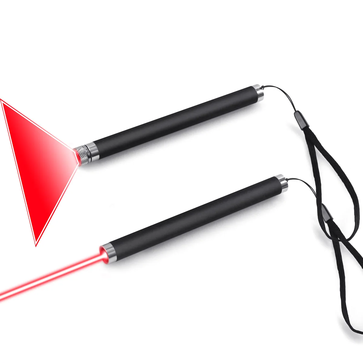 Лазерная ручка CWLASER 2 в 1 с фиолетовым/450 нм синим/650 красным лучом и ручным свободным переключателем