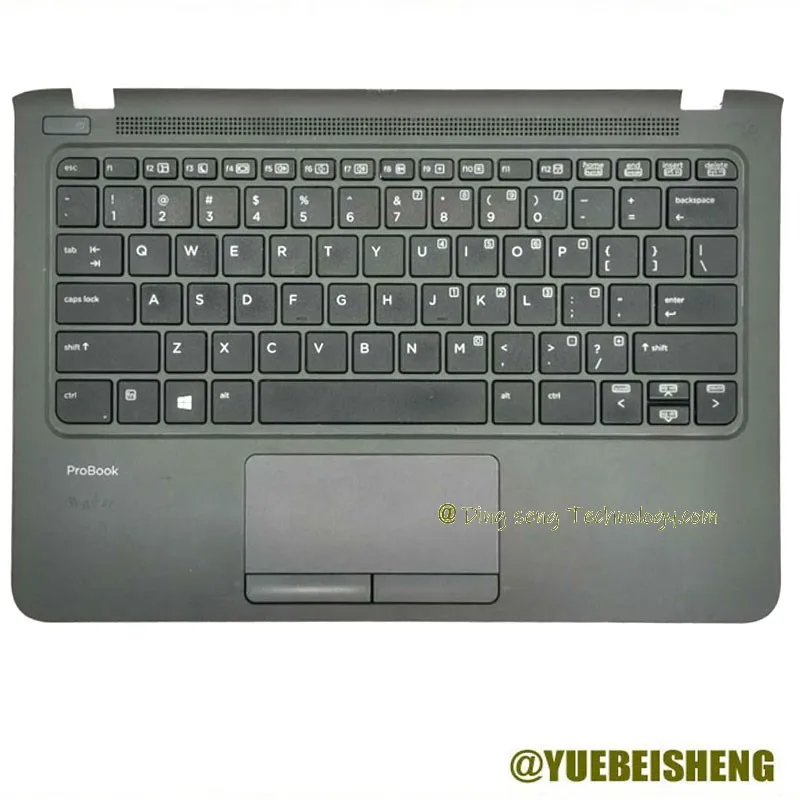 YUEBEISHENG новый для HP Probook 11 EE G1 G2 palmrest верхняя крышка US клавиатура Touc hp ad 809848-001 |