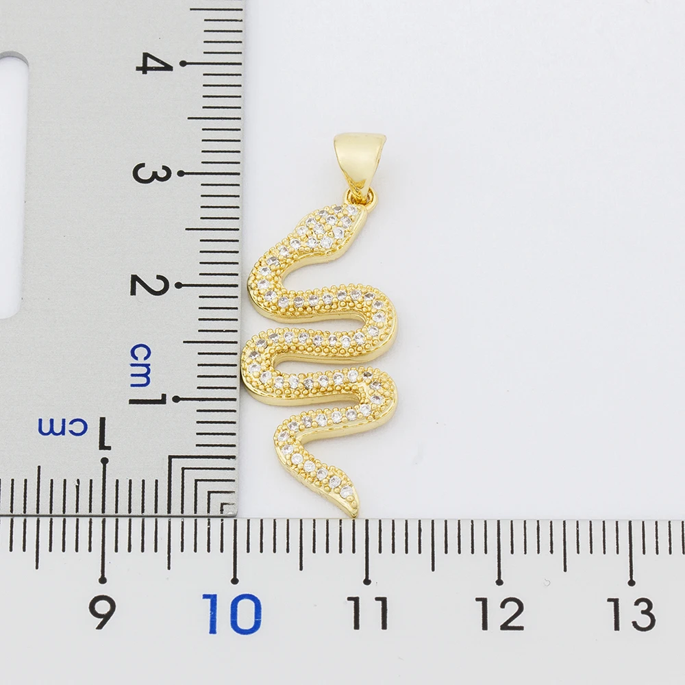 2020 Новая мода ожерелье с подвеской в виде змеи Подвески золото Цвет цепь со
