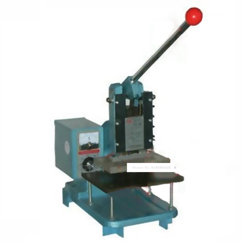 ZK-160 ручной бронзировальная машина для ПВХ карты кожи Бумага/Бизнес