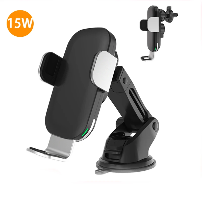 15 Вт Qi автомобильное беспроводное зарядное устройство Беспроводное