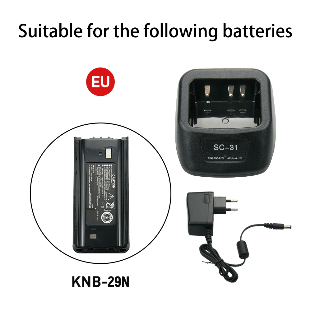 Rapid Quick Charger KSC-31 for Kenwood Radio KNB-29N KNB-30A Battery TK-2200 TK-2202 TK-2212 TK-3200 TK-3200 TK-3201