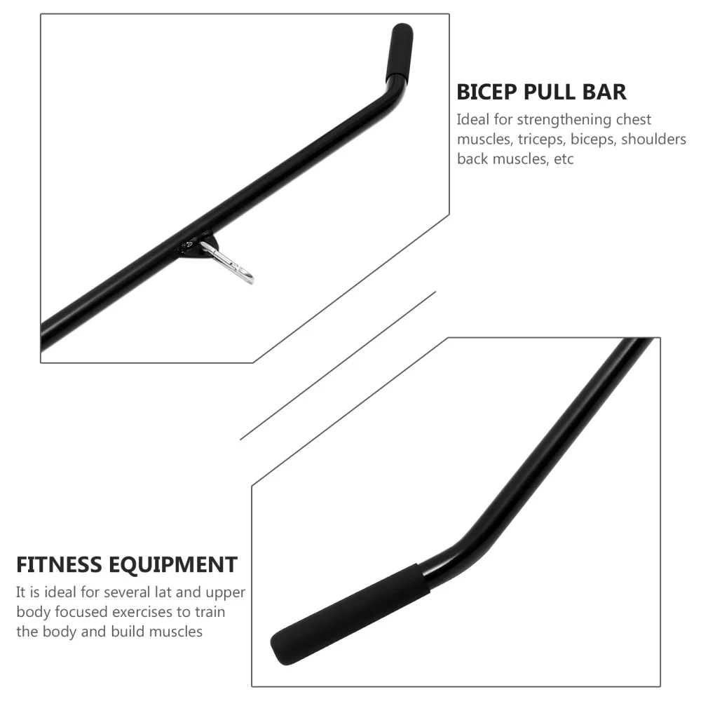

1 Set Down Bar Body Training Bar Down Biceps Bar Fitness Equipment