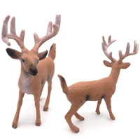 1pc simulation deer micro landscape desktop decoration animal model dollhouse diy craft garden decor