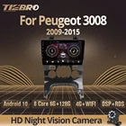 2DIN Android10.0 Автомобильная магнитола для Peugeot 3008 2009-2015 стереофонический радиоприемник GPS навигации автомобиля приемник DSP авто радио без 2DIN DVD IGO