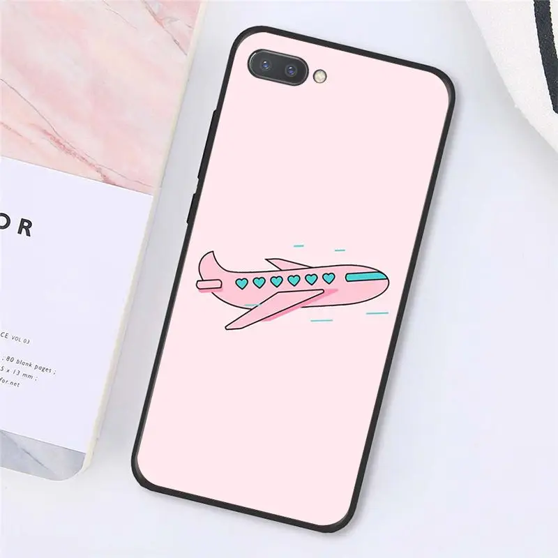 Чехол для телефона Babaite Travel the world paper plane aircraft Huawei Honor 8X 9 10 20 Lite 9XPro 8C play 7A 7C