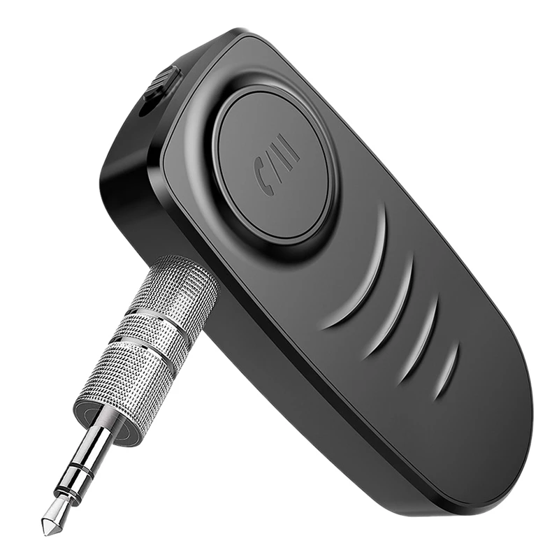 

Автомобильный Bluetooth-приемник J19, автомобильный адаптер AUX Bluetooth 5,0 для проводных колонок/наушников/домашней музыки, потоковая стереосистема