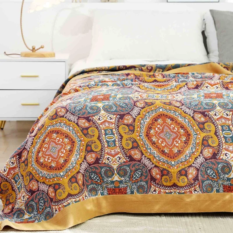 

Хлопковая марля, мягкая теплая ткань для плавания, покрывало для студентов, покрывало для кровати, одеяло, стул, плед, одеяло для подростков