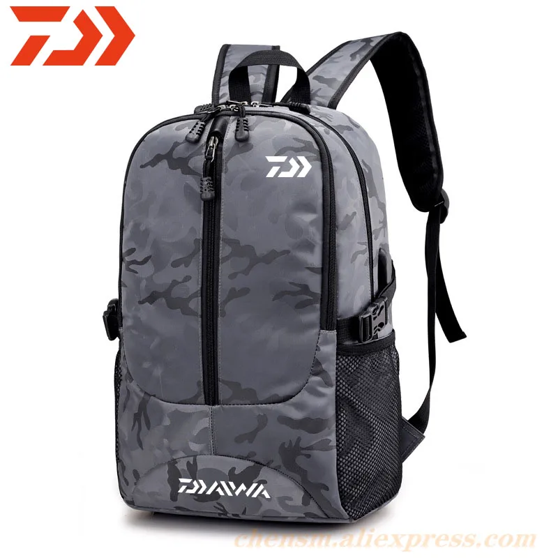 

2021 водонепроницаемый рюкзак Camouflag Daiwa для рыбалки, складной легкий спортивный рюкзак для путешествий на открытом воздухе, походов, рыбалки