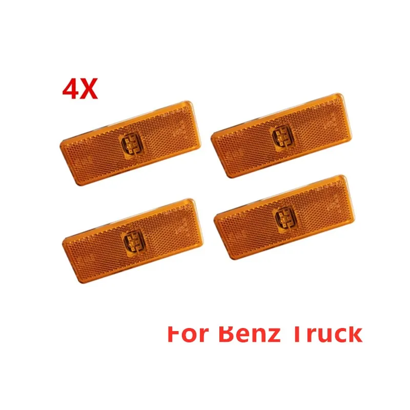4 шт. габаритные огни для автомобилей Mercedes benz MB Actros MP2 0005445411 0005445211 Emark E11|Сигнальная