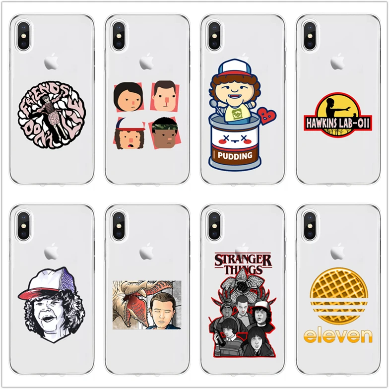 Забавный горячий ТВ-шоу Stanger Things Friends Eleven чехол для телефона IPhone 8 7 Plus X XS XR 11 Pro Max s