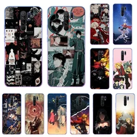 fullmetal alchemist anime soft phone case for xiaomi redmi note 9 10 8 pro max 9t 9s 8a 7 9a 9c 8t 7a k20 mi poco x3 x2 m3 cover