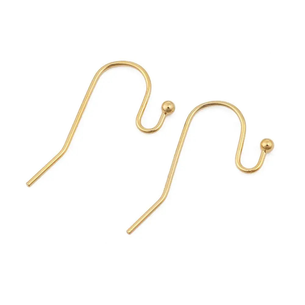 DoreenBeads модные медные Крючки для ушей застежки сережек 18K Платиновые заполнены 21
