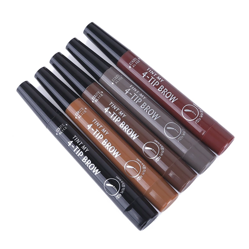 1 шт. натуральная тату ручка для микроблейдинга бровей с 4 микро наконечниками