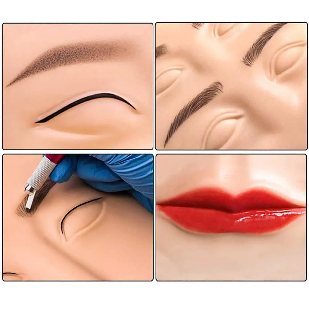 1G 3D Tattoo Practice Skin Cosmetic Permanent Makeup Lip Practice Skin Training Fake Tattoo Skin The Cortex Is Close To The Skin