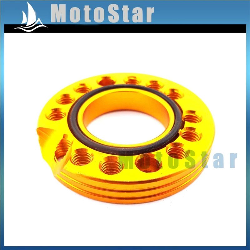 Золотой Алюминиевый Карбюратор с ЧПУ 28 мм впускной регулятор впускного