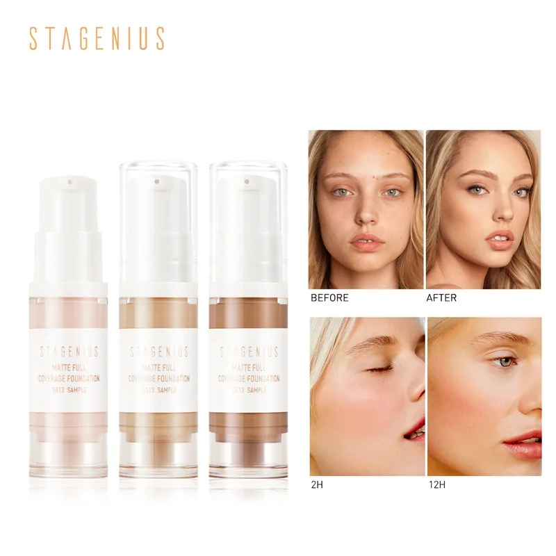 

11 Colors Face Foundation Stick Makeup Oil-control Full Coverage Liquid Moisturizing Waterproof Concealer For All Skin TSLM2