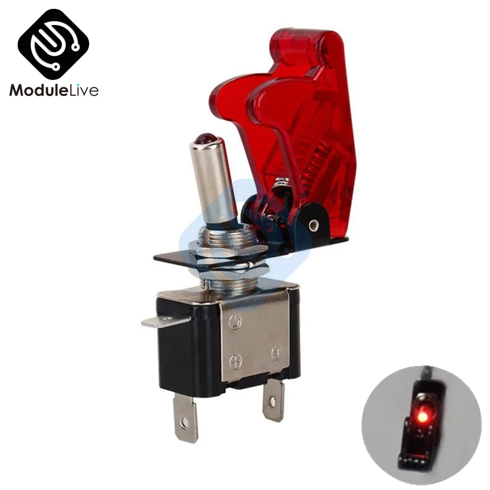 Автомобильный чехол для гоночного автомобиля SPST вкл. Выкл. Тип переключателя