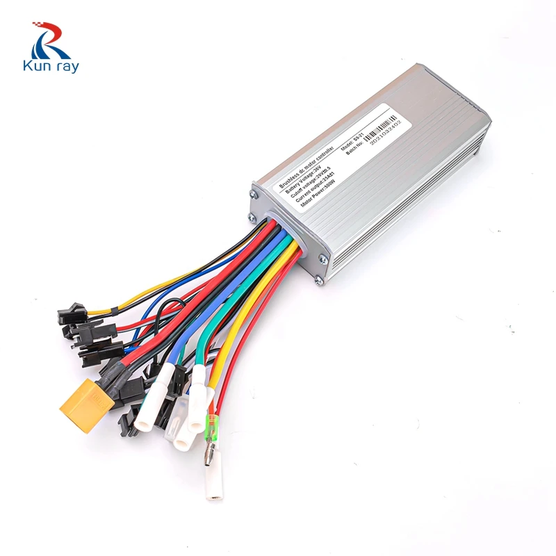 Контроллер электродвигателя для электрического велосипеда и скутера Kunray 36 В/48 В