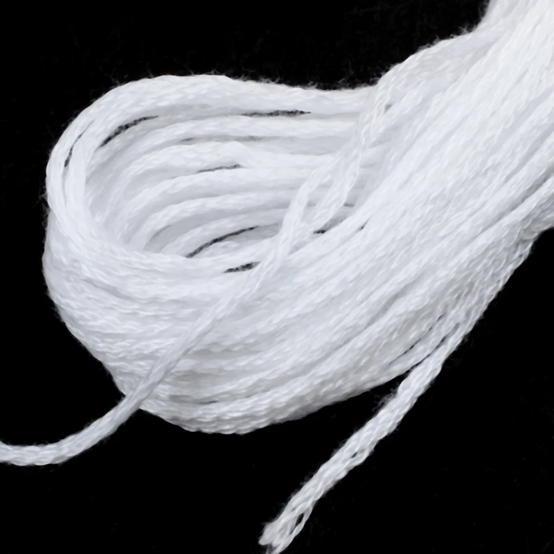 

12x White Anchor Cross needle Cotton Embroidery Thread Floss Skeins Sewing Craft