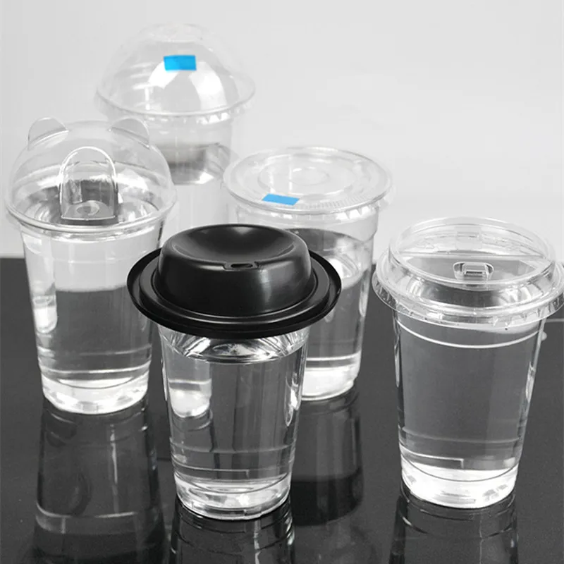 50 шт. 90 Калибр толстые одноразовые холодные напитки чашки прозрачный пластик