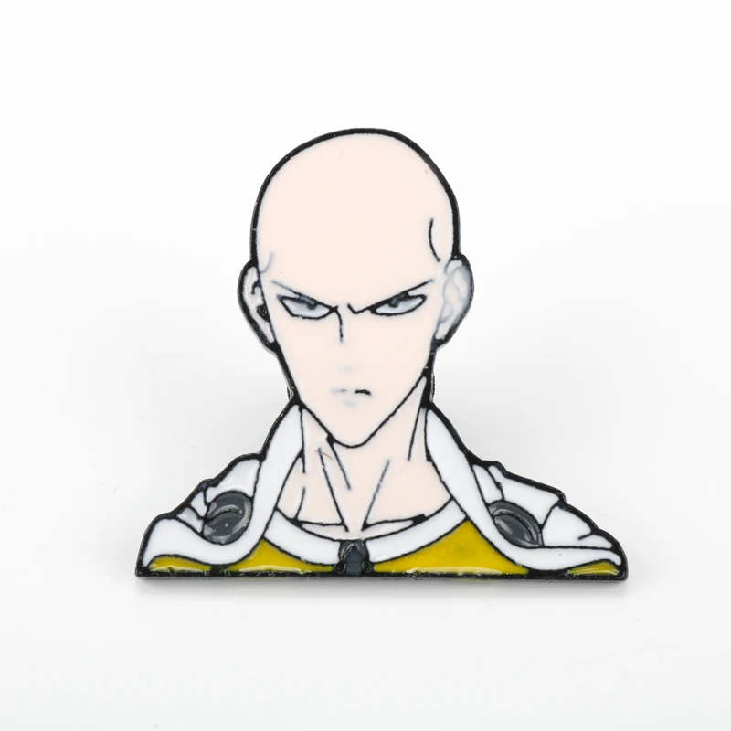 Эмалированные броши для мужчин и женщин в японском мультипликационном стиле с
