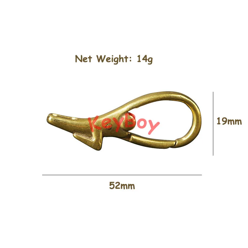 Латунный ретро брелок ручной работы для спортивной гимнастики злодей весенний