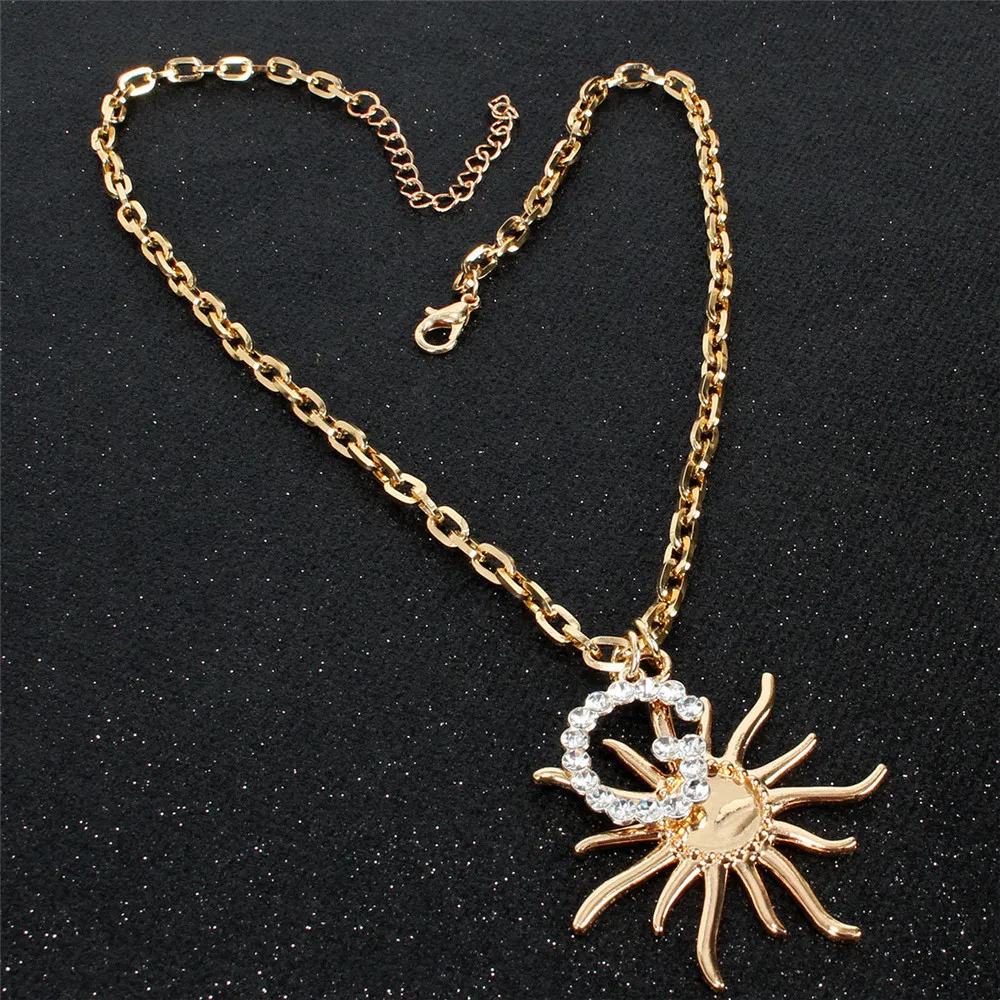 Огромное женское ожерелье в стиле хип-хоп массивная цепь многослойное для