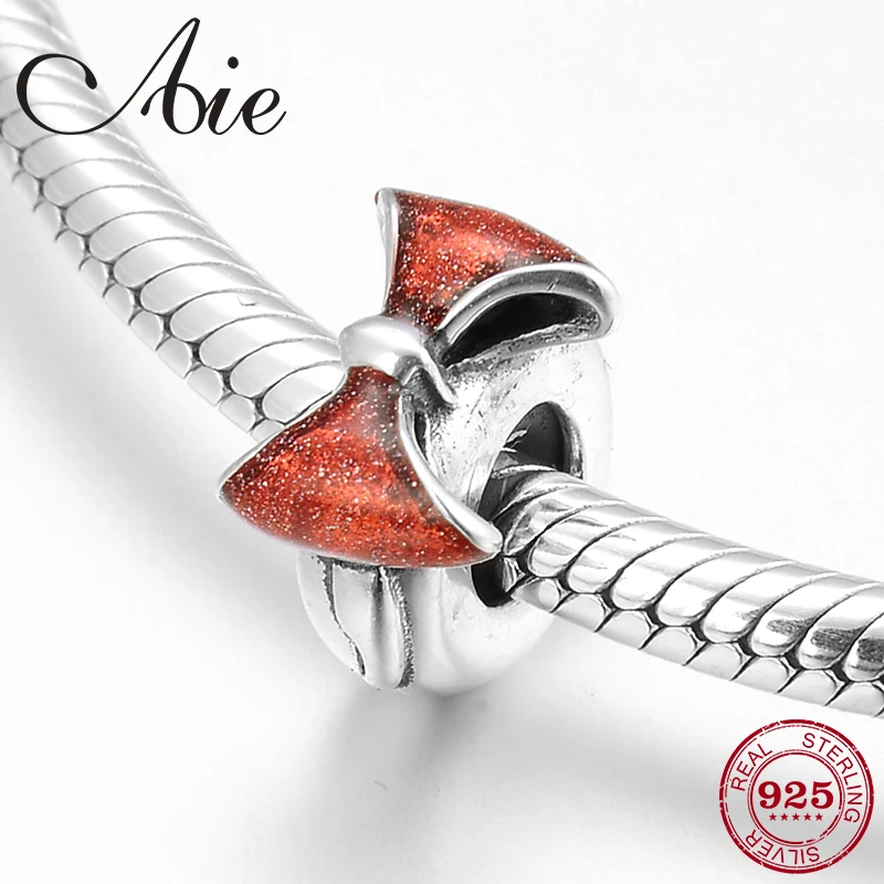 Новинка 2019 яркие Серебристые красные бусины-пробки с бантом подходят для