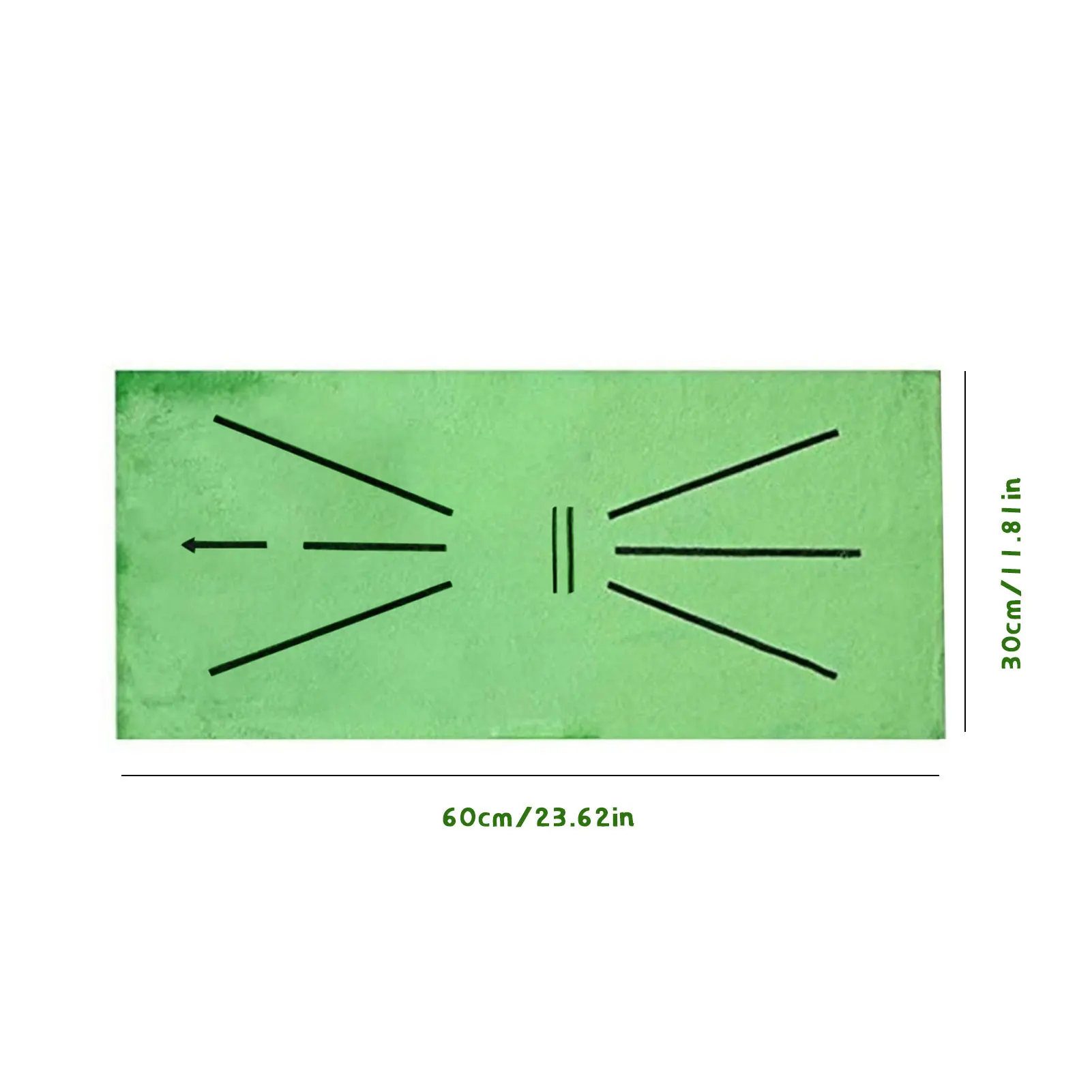 

Golf Hitting Mat Swing Training Aid Portable and Foldable Golf Practice Training Mat For Home Indoor Golf Practice Turf