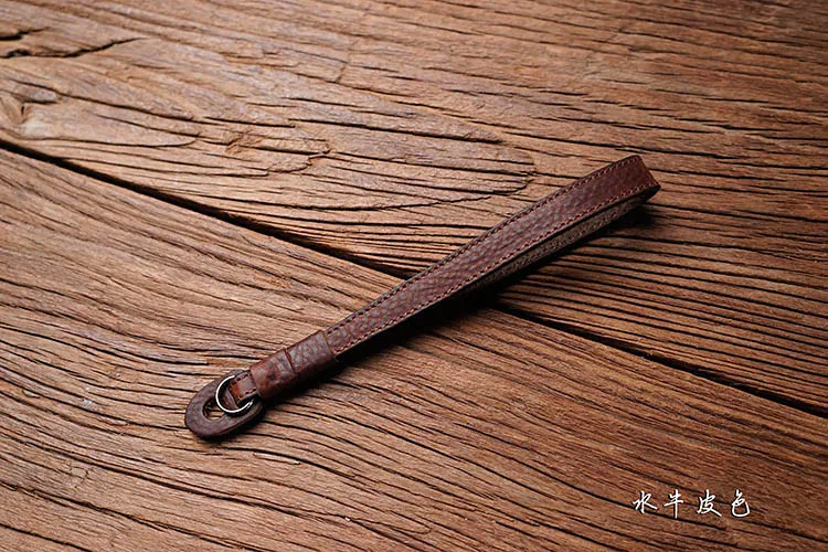 Mr. stone ручной работы из натуральной кожи ремешок для камеры - Цвет: Red brown