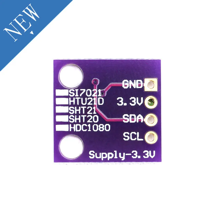 

HDC1080 Sensor Module Temperature Humidity Sensor GY-213V-HDC1080 High precision Digital Sensors Electronic DIY GY 213V HDC1080