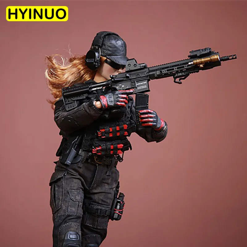 1/6 масштаб FT007 Боевая девушка женская военная форма Женская Сексуальная боевая