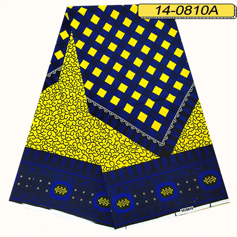 

Real Wax Ankara Prints Kente Fabric Sewing African Dress Tissu Patchwork Making Craft Loincloth 100% Cotton Top Quality Material