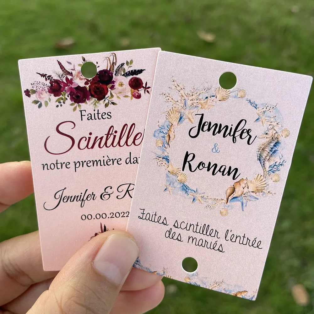 XX DIY- 100 шт. жемчужные бумажные ярлыки светящиеся/блестящие палочки