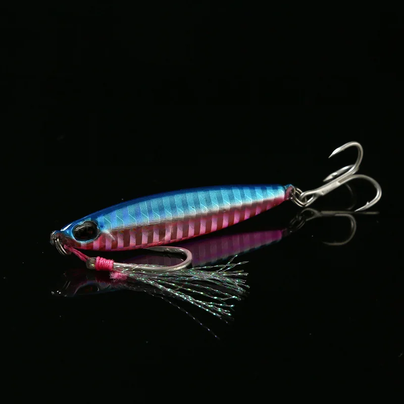 Рыболовные приманки наживка со свинцом длинная блесна двойной крючок