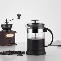 glass pressure pot hand brewed coffee appliance household filter brewing teapot french filter pressure coffee pot